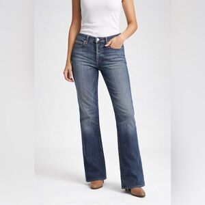 Seven For All Mankind Boy Cut Bootcut Denim Jeans Size 27